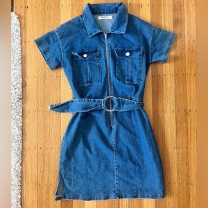 Denim dress